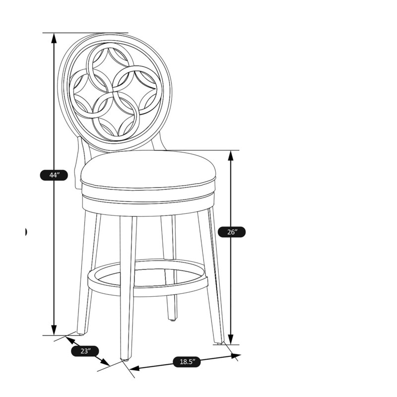 Swivel Bar & Counter Stool