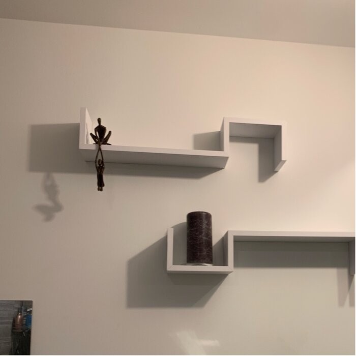 Taylorsville 2 Piece Floating Shelf Set