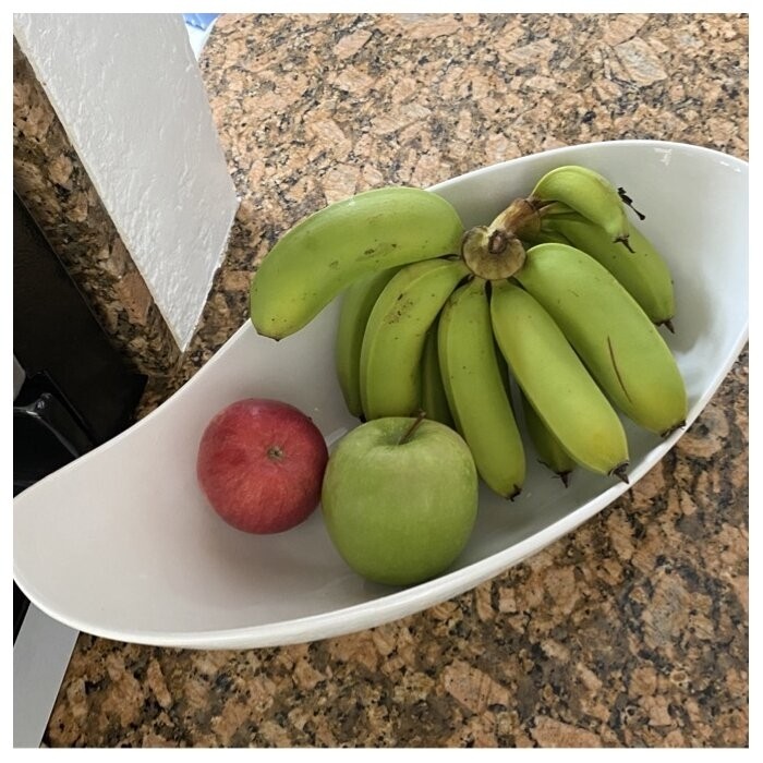 Ten Strawberry Street Whittier Canoe Fruit Bowl