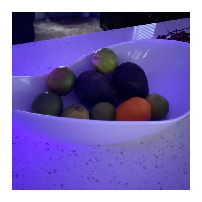 Ten Strawberry Street Whittier Canoe Fruit Bowl