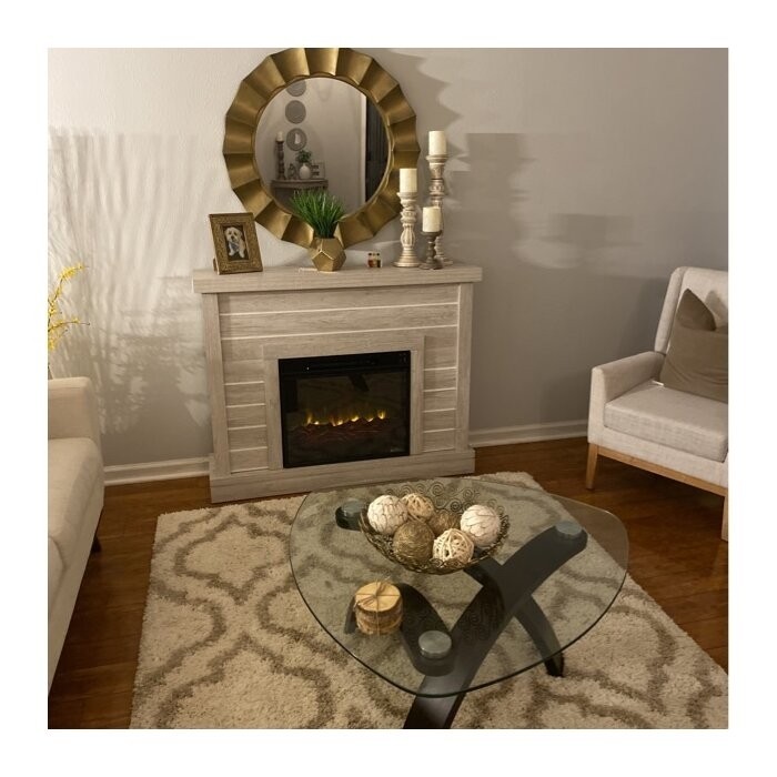 Terrence 47.38'' W Electric Fireplace