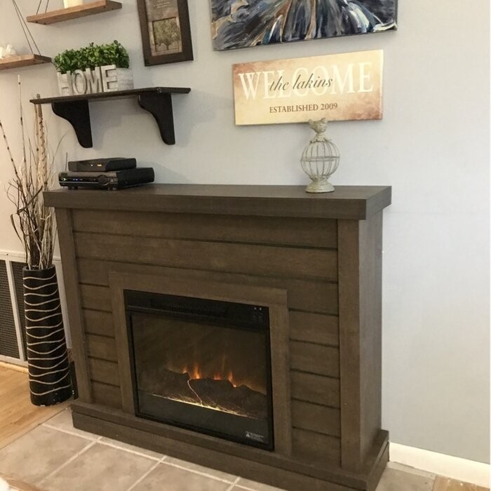 Terrence 47.38'' W Electric Fireplace