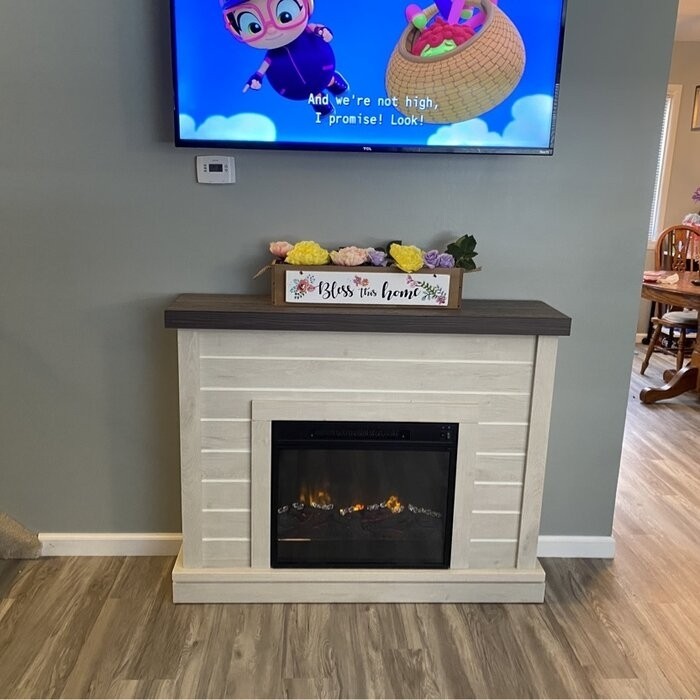 Terrence 47.38'' W Electric Fireplace