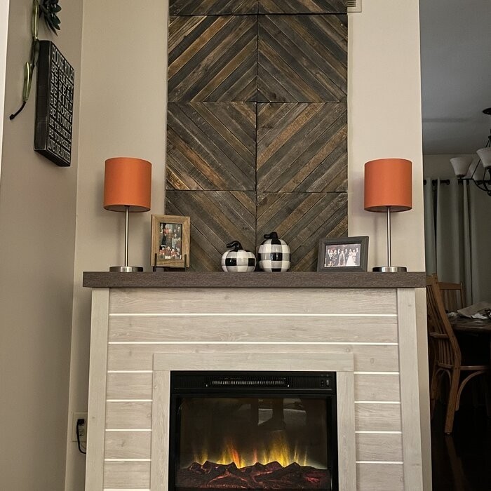 Terrence 47.38'' W Electric Fireplace
