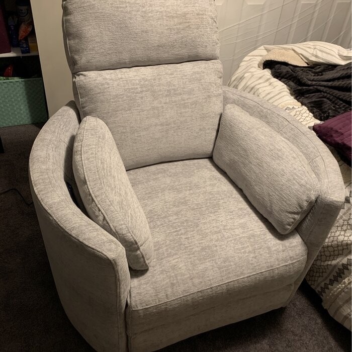 Theodore 40'' Wide Power Glider Standard Recliner
