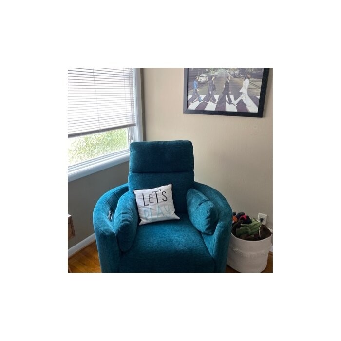 Theodore 40'' Wide Power Glider Standard Recliner