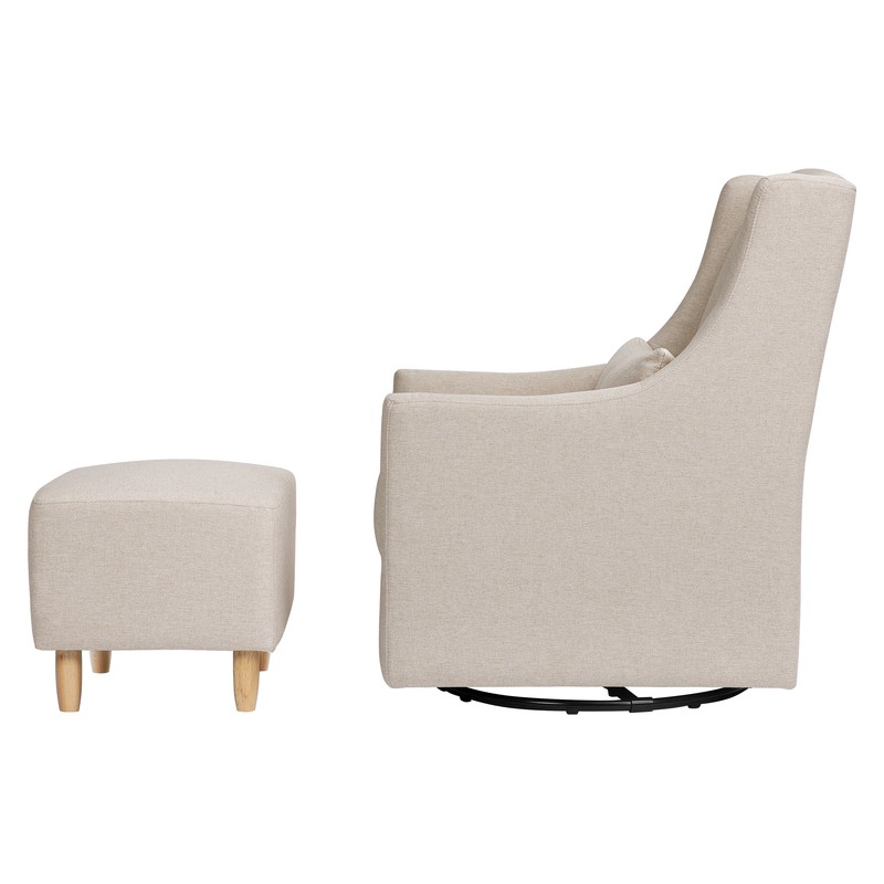 Toco Swivel Glider with Ottoman