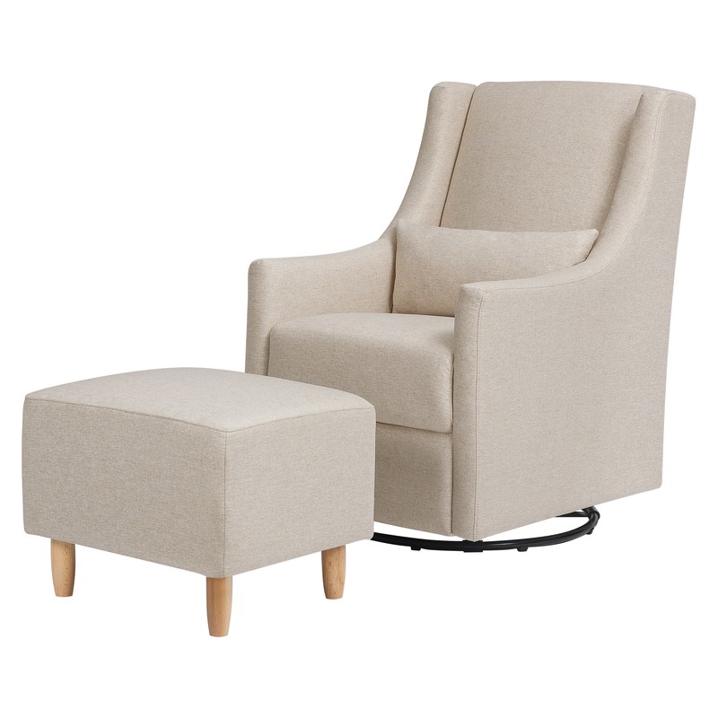 Toco Swivel Glider with Ottoman