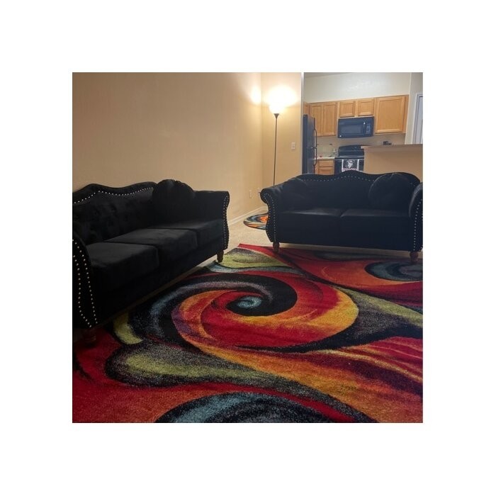 Tommy 2 Piece Velvet Living Room Set