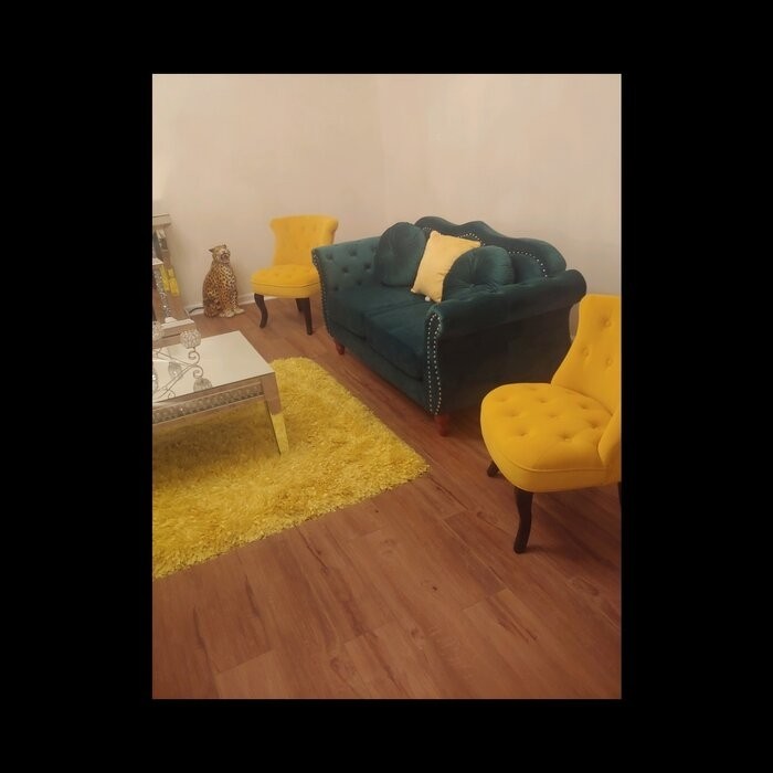 Tommy 2 Piece Velvet Living Room Set