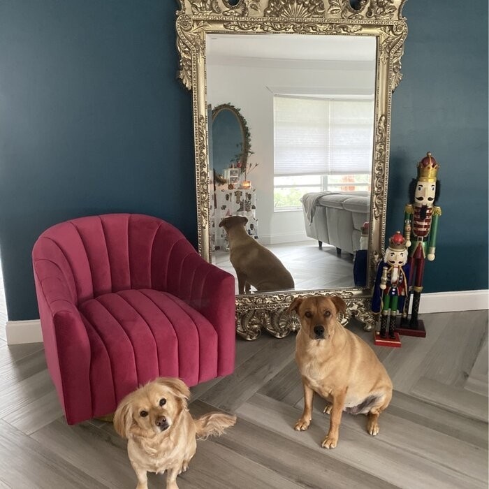 Traditional Beveled Full Length Mirror