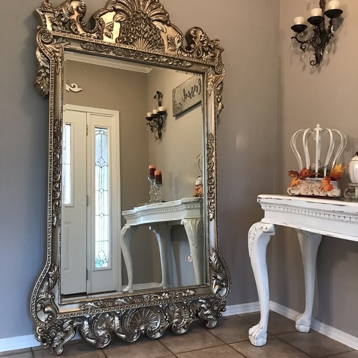 Traditional Beveled Full Length Mirror