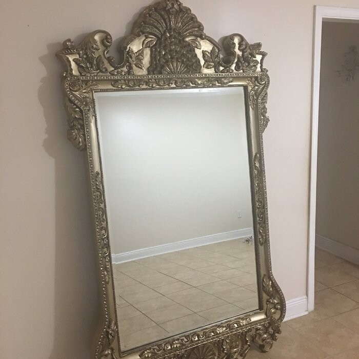 Traditional Beveled Full Length Mirror
