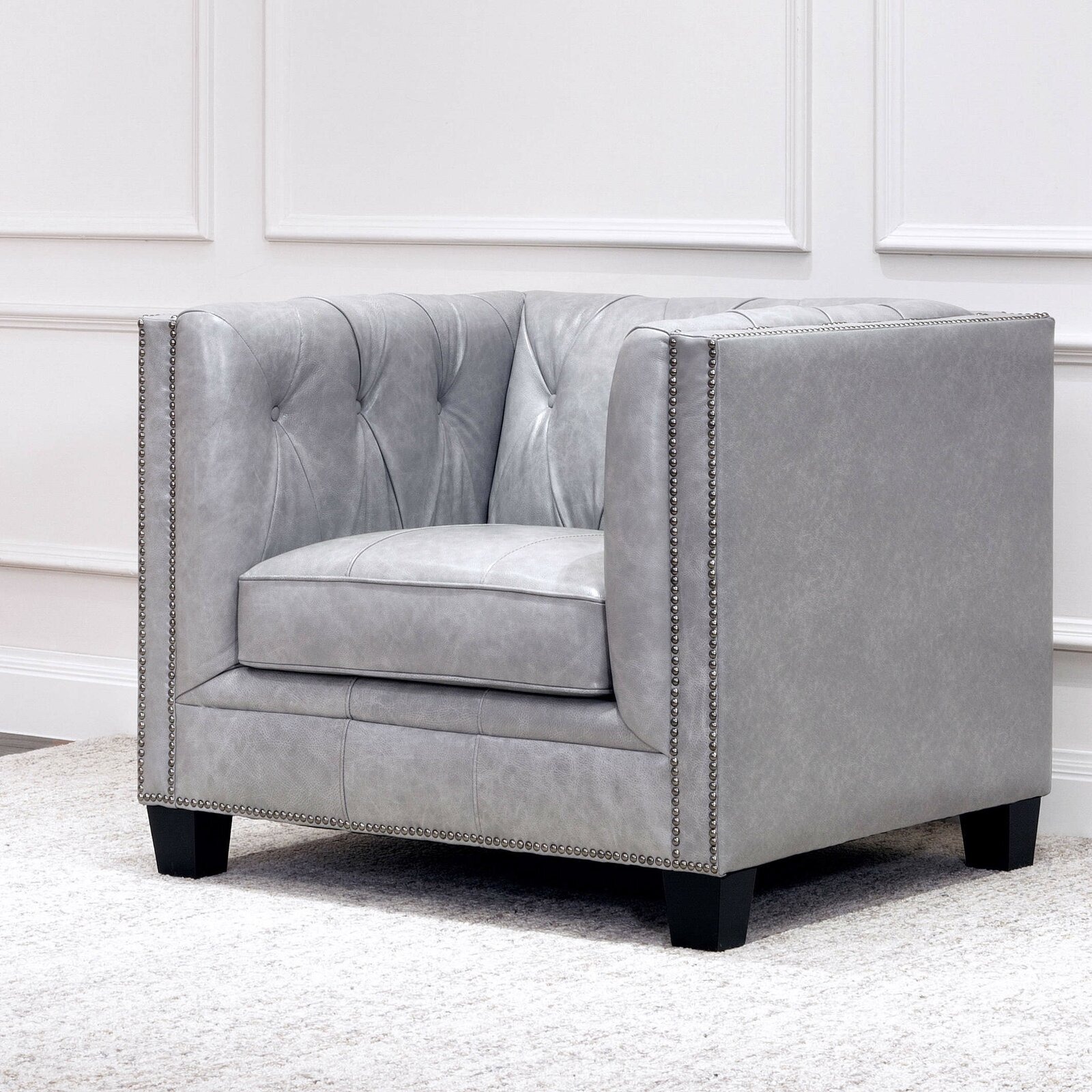 Transitional Style Armchair