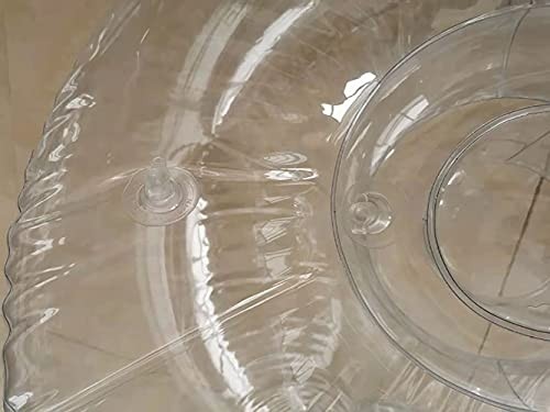 Transparent Inflatable Couch Chair Sofa,Camping Furniture,Blow Up Couch Bean Bag Lazy SofaChair,for Home/Office/Outdoor/Travel/Camping/Picnic/Swimming Pool