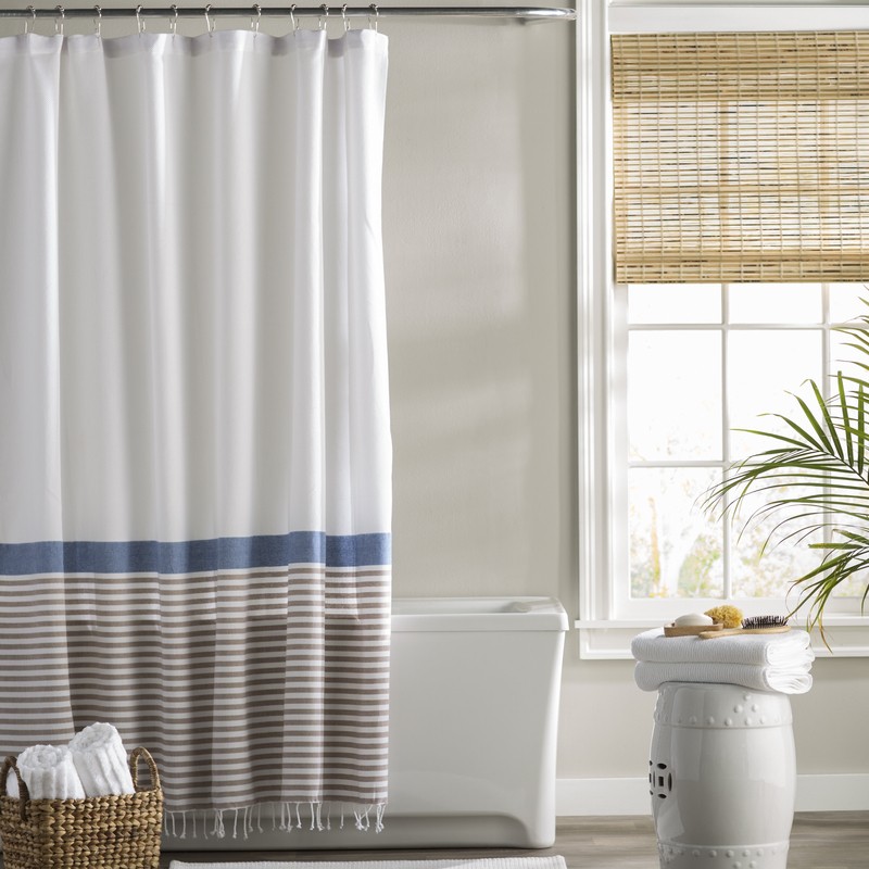 Brown And Blue Shower Curtain Ideas On Foter 0072