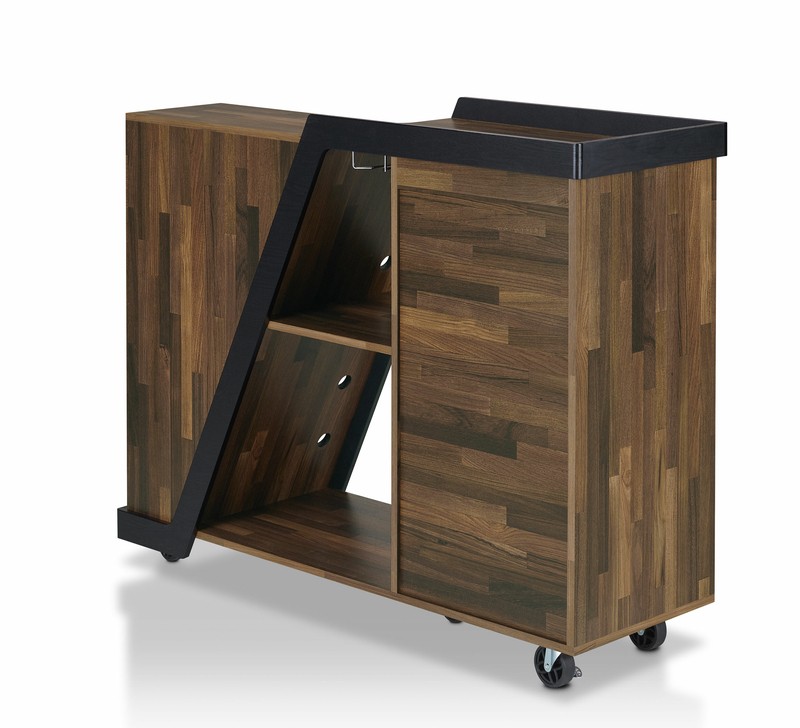 Vilen Mobile Bar with Wine Storage