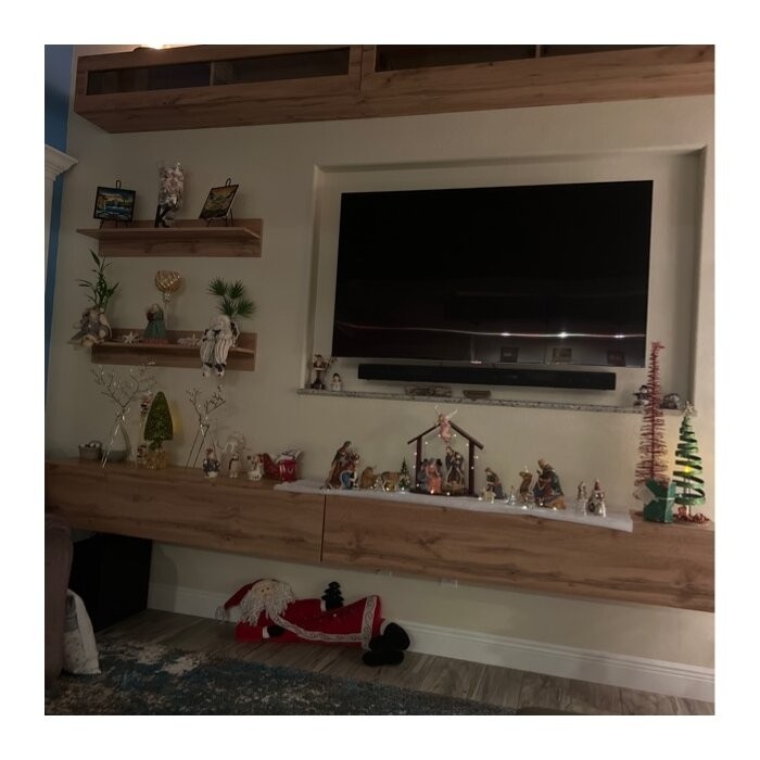 Waconia Floating Entertainment Center for TVs up to 85"
