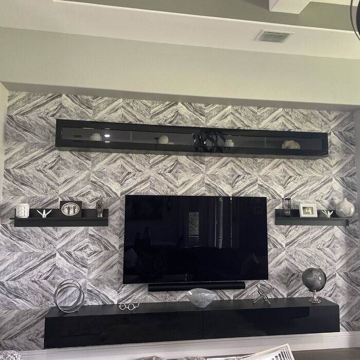 Waconia Floating Entertainment Center for TVs up to 85"