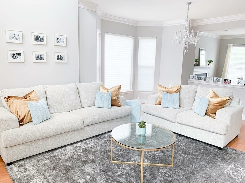 Wasser Cross Legs Coffee Table