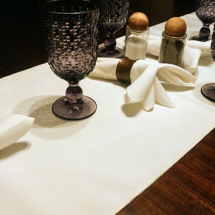 Wayfair Basics Solid Color Table Runner
