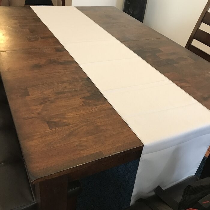 Wayfair Basics Solid Color Table Runner