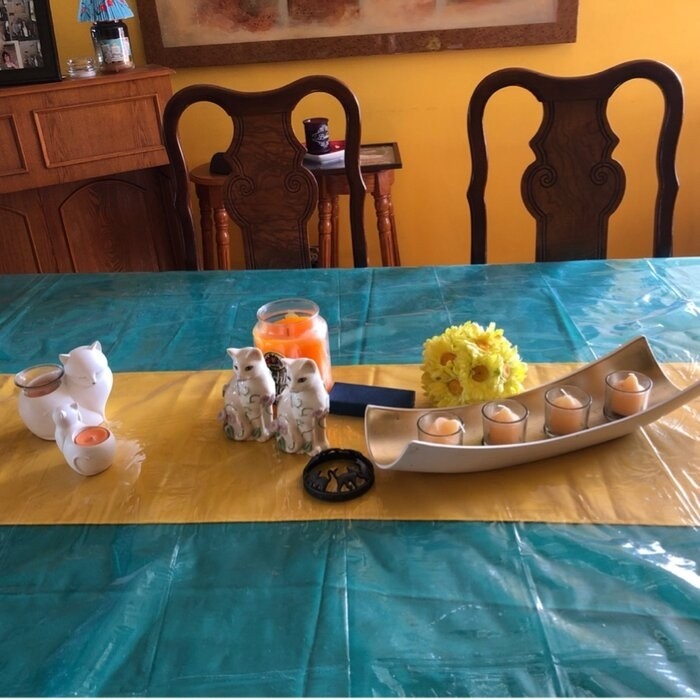 Wayfair Basics Solid Color Table Runner