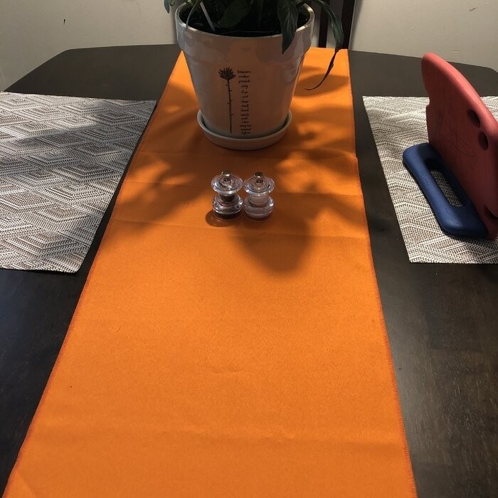 Wayfair Basics Solid Color Table Runner