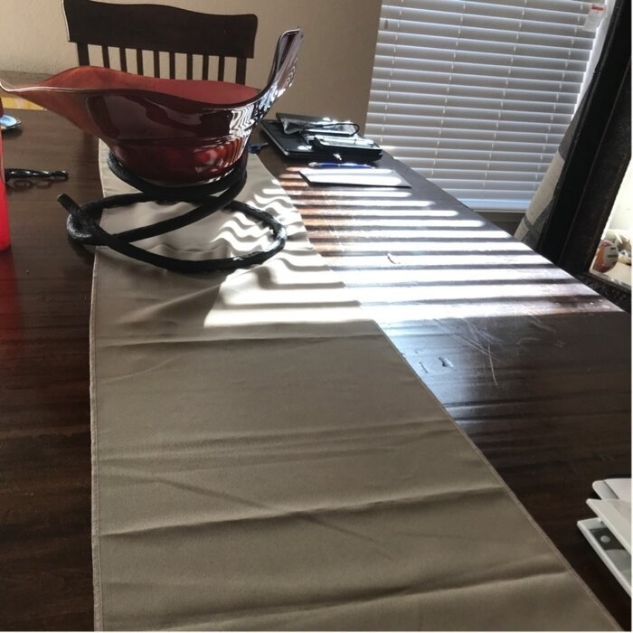 Wayfair Basics Solid Color Table Runner