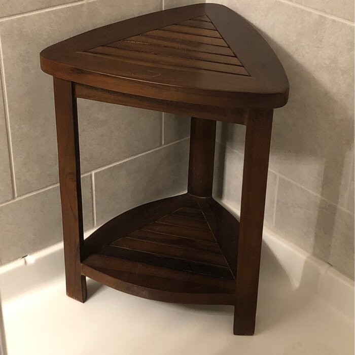 Weimar 16'' W Teak Shower Bench