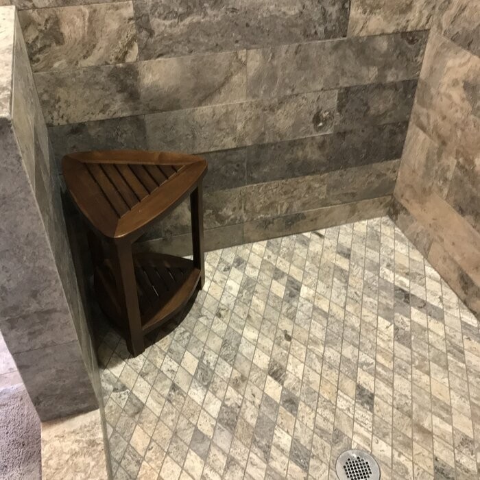 Weimar 16'' W Teak Shower Bench