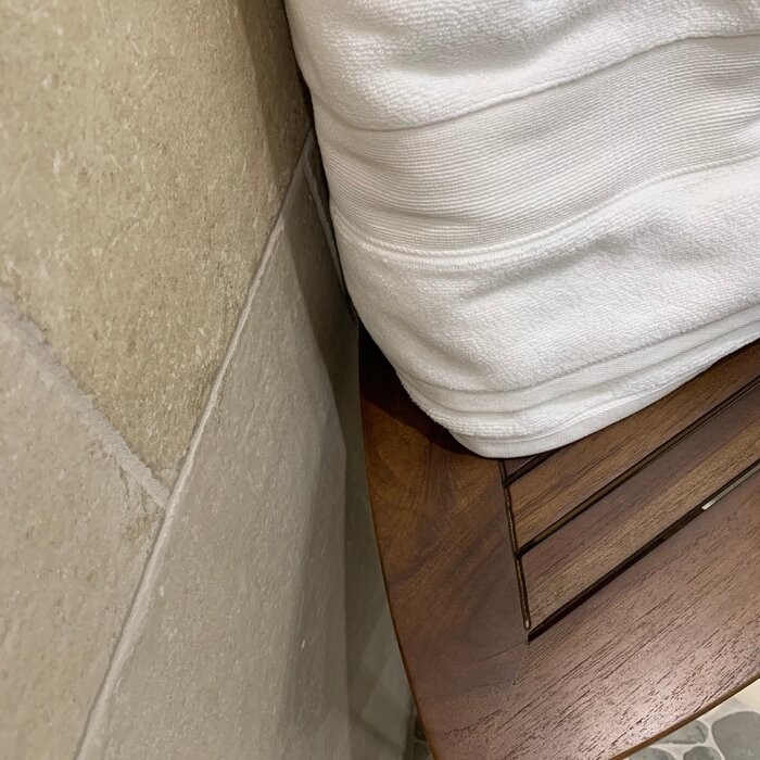 Weimar 16'' W Teak Shower Bench