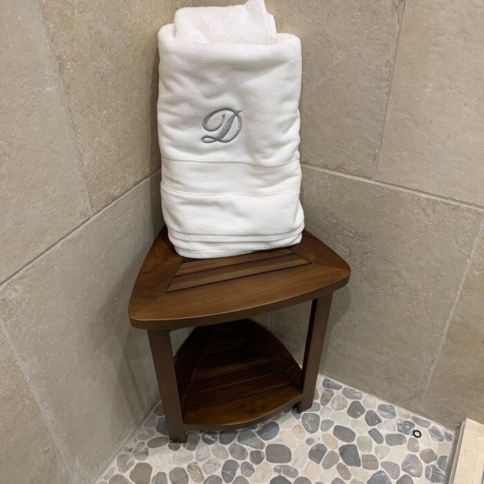 Weimar 16'' W Teak Shower Bench