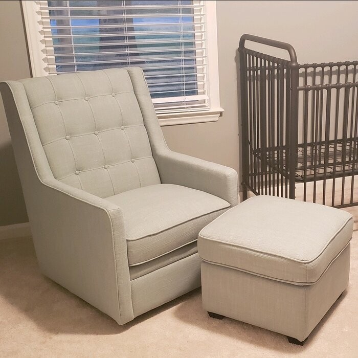 West Hill Swivel Glider with Ottoman