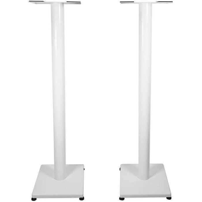 White Metal Speaker Stands For Large Speakers