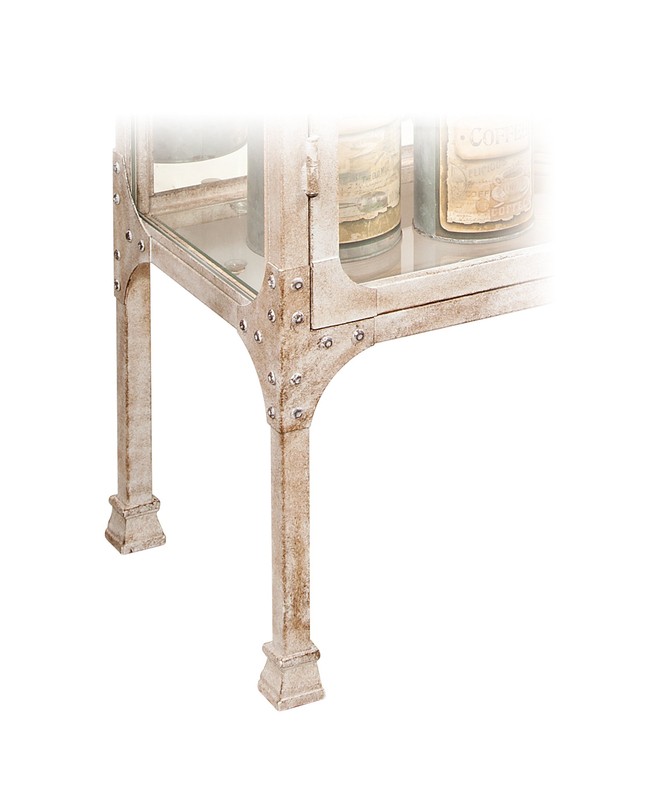 Whittlesey 28'' Wide Mirrored Back Curio Cabinet with Lighting