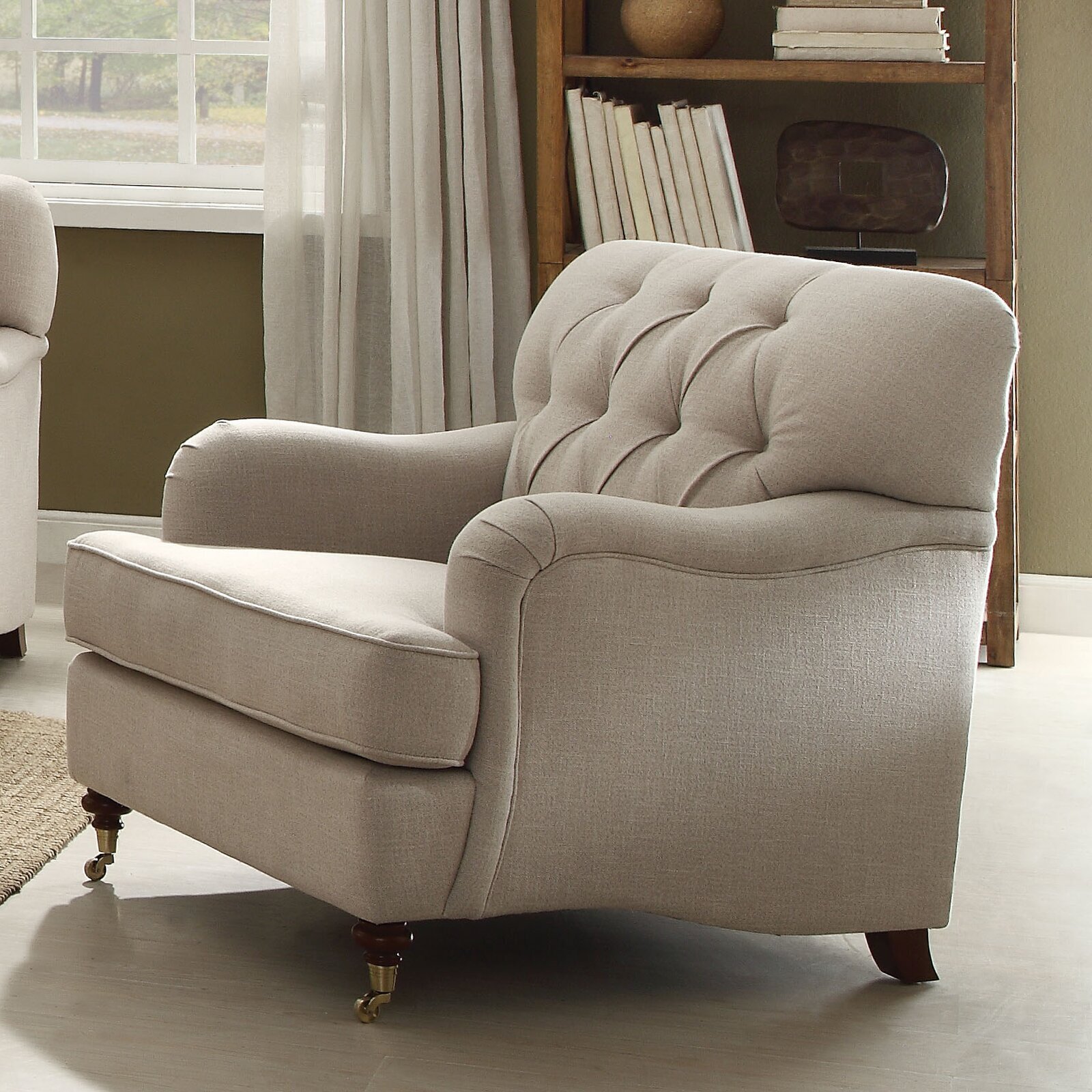 Wide English Arm Chair