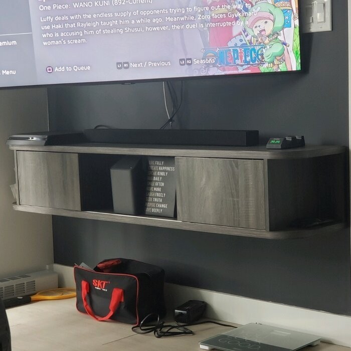 Winkleman Floating TV Stand for TVs up to 70"