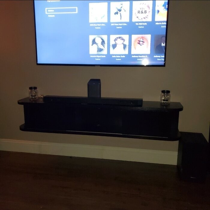 Winkleman Floating TV Stand for TVs up to 70"