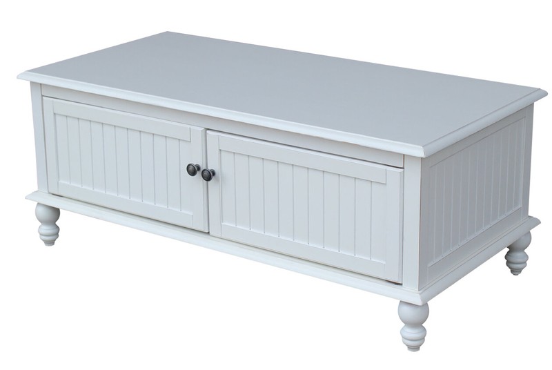 Witherspoon Solid Wood Coffee Table with Storage