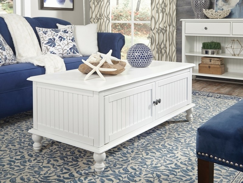 Witherspoon Solid Wood Coffee Table with Storage
