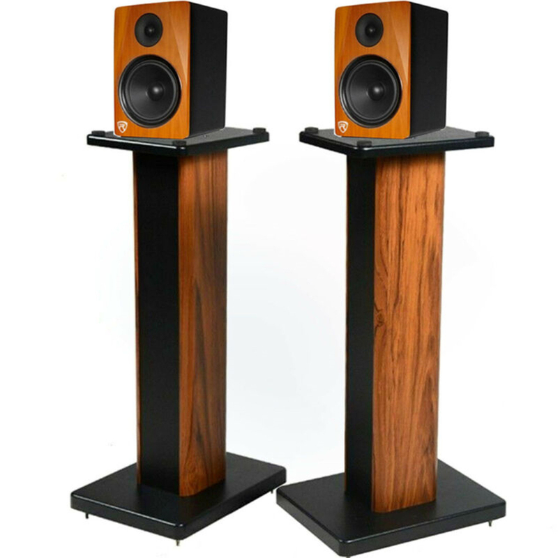 Wooden Fixed Height Speaker Stand