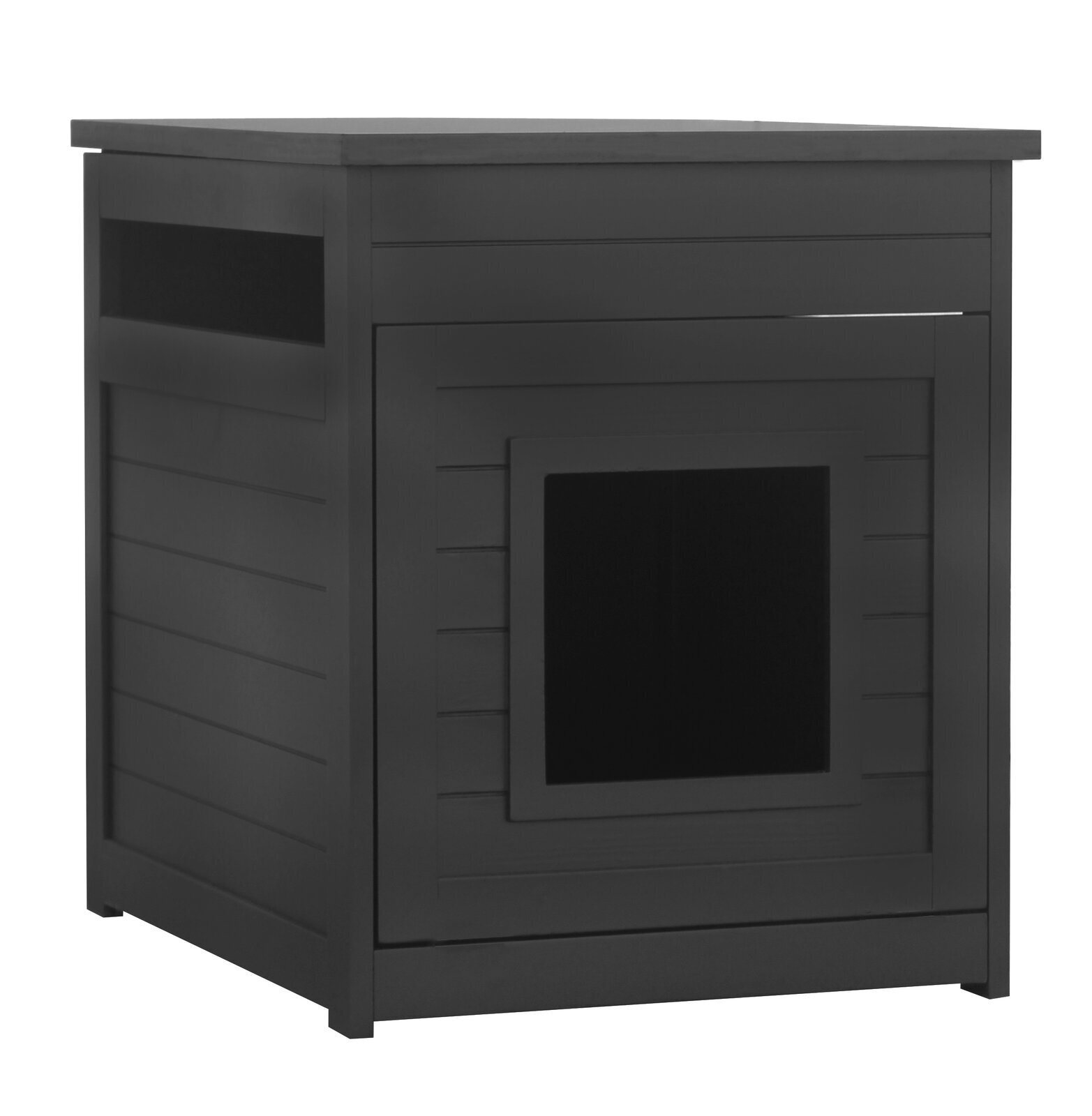 Wooden Litter Box Enclosure Nightstand 