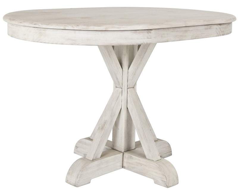 Yarra 47'' Pine Solid Wood Pedestal Dining Table