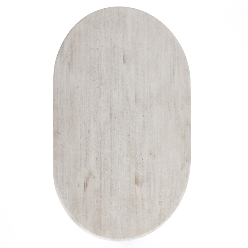 Yarra 47'' Pine Solid Wood Pedestal Dining Table