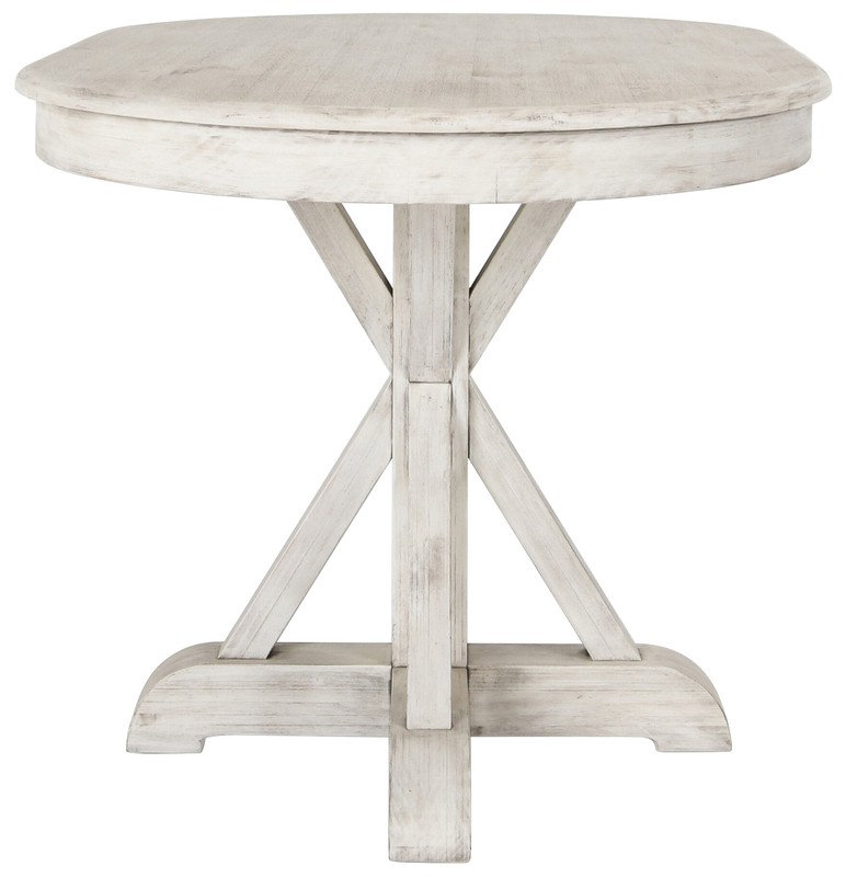 Yarra 47'' Pine Solid Wood Pedestal Dining Table