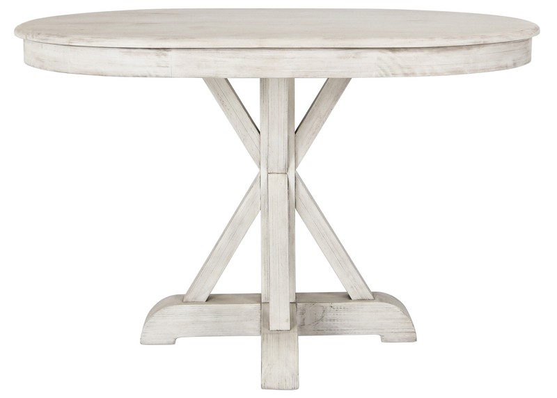 Yarra 47'' Pine Solid Wood Pedestal Dining Table