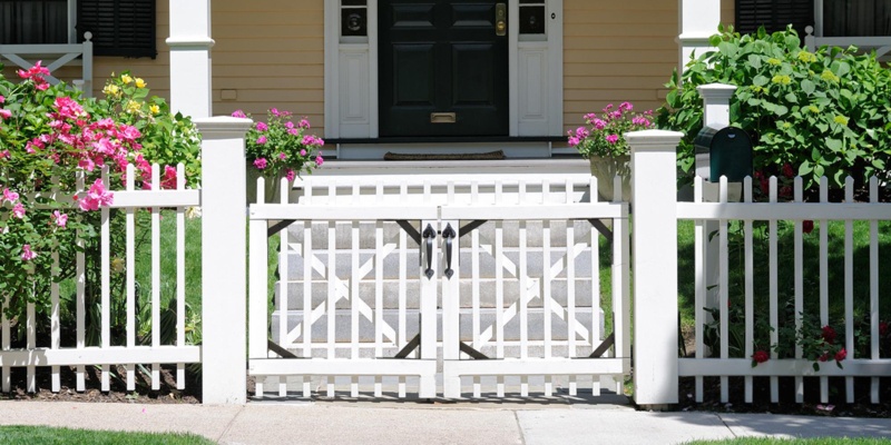 10 ft. H x 7 ft. W Metal Gate