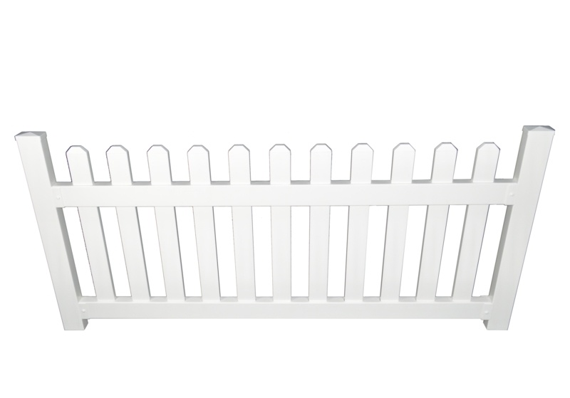 2.5 ft. H x 6.0 ft. W Vinyl Fence Panel