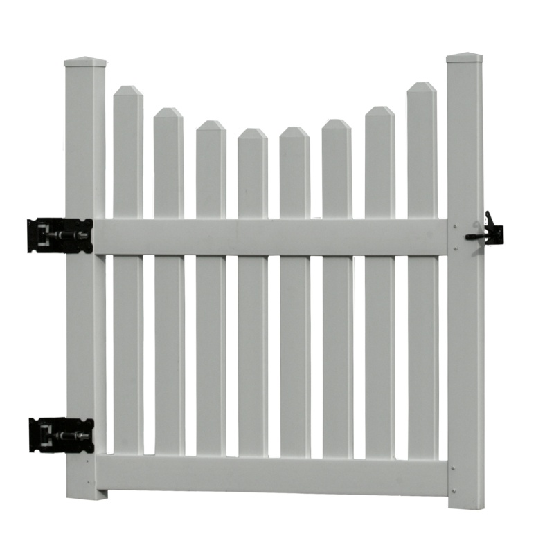 3.5 ft. H x 4 ft. W Cottage Vinyl Gate
